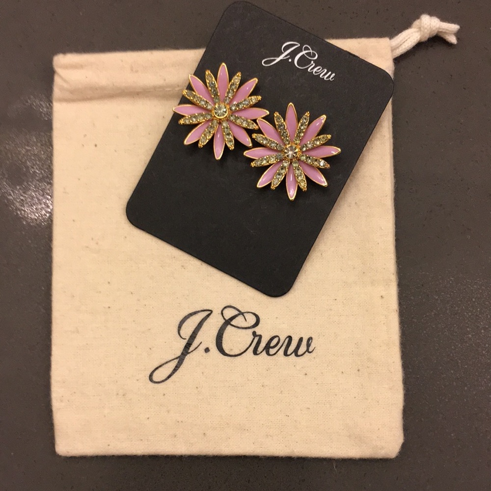 J. Crew Lavender earrings - Picture 3 of 4